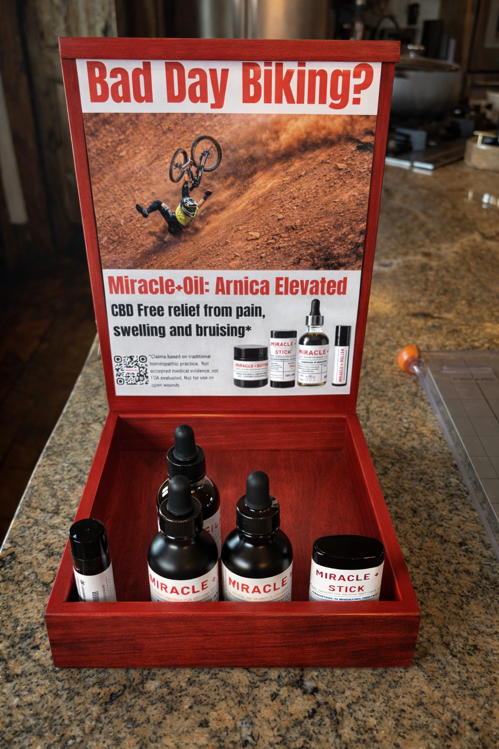 Small Display: Red